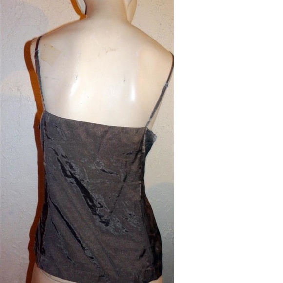 Anthropologie Esley NWOT Taupe Sexy Shirt - Picture 2 of 6